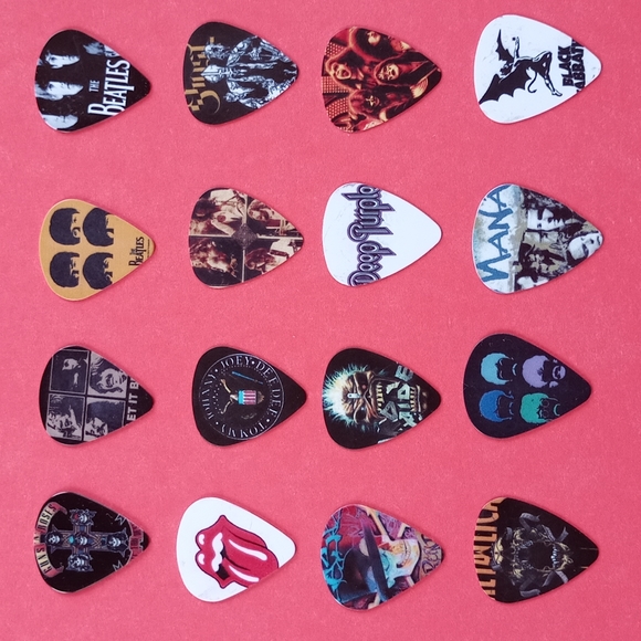 Guitar Band Picks Heavy Metal Rock - Picture 2 of 11